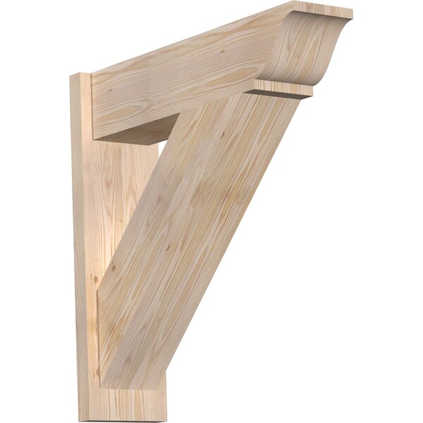 Ekena Millwork Traditional Smooth Traditional Outlooker, Douglas Fir, 7 1/2"W x 28"D x 28"H OUT08X28X28TRA01SDF - main